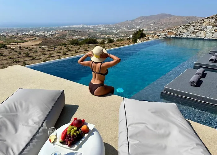 Villa Vista Blue Naxos Vivlos